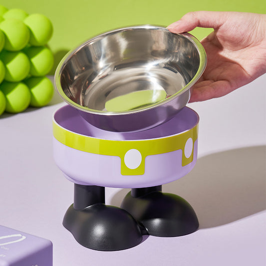 Elevated Stainless Steel Pet Bowl