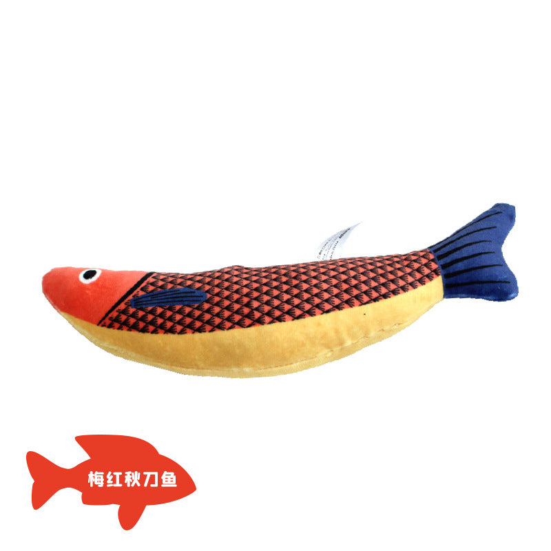 Catnip Fish Toy for Cats