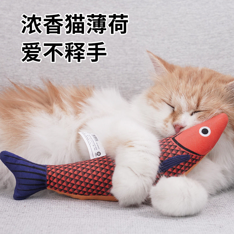 Catnip Fish Toy for Cats