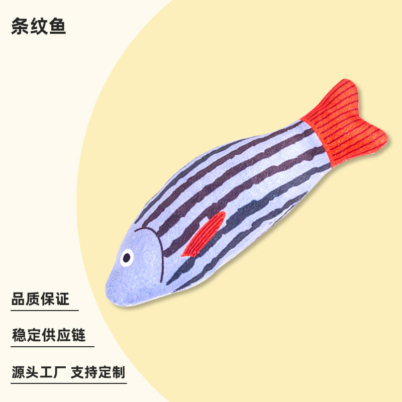 Catnip Fish Toy for Cats