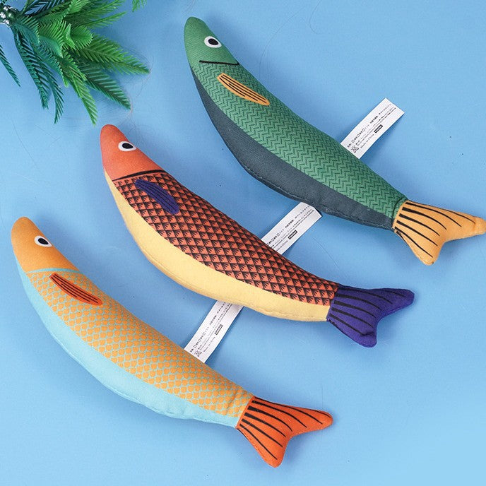 Catnip Fish Toy for Cats