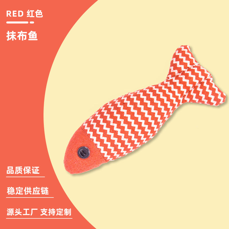 Catnip Fish Toy for Cats