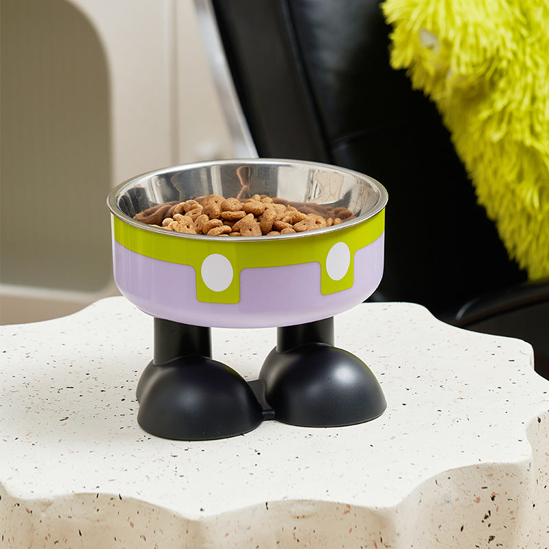 Elevated Stainless Steel Pet Bowl