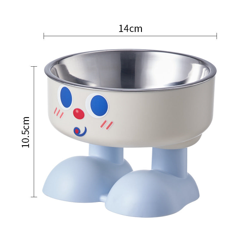Elevated Stainless Steel Pet Bowl