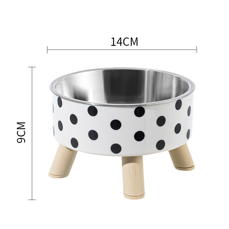 Elevated Stainless Steel Pet Bowl