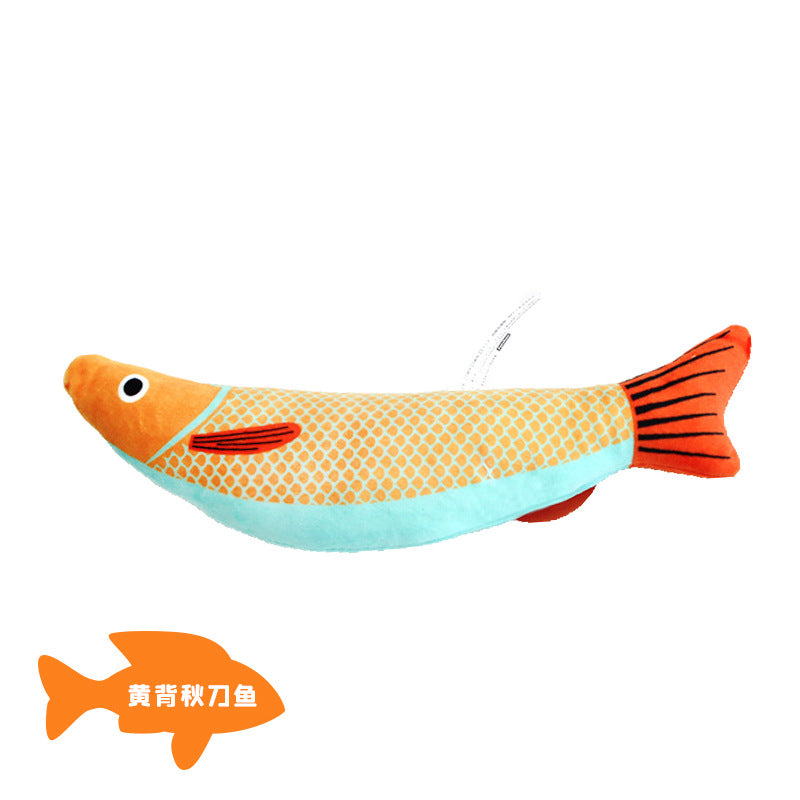 Catnip Fish Toy for Cats