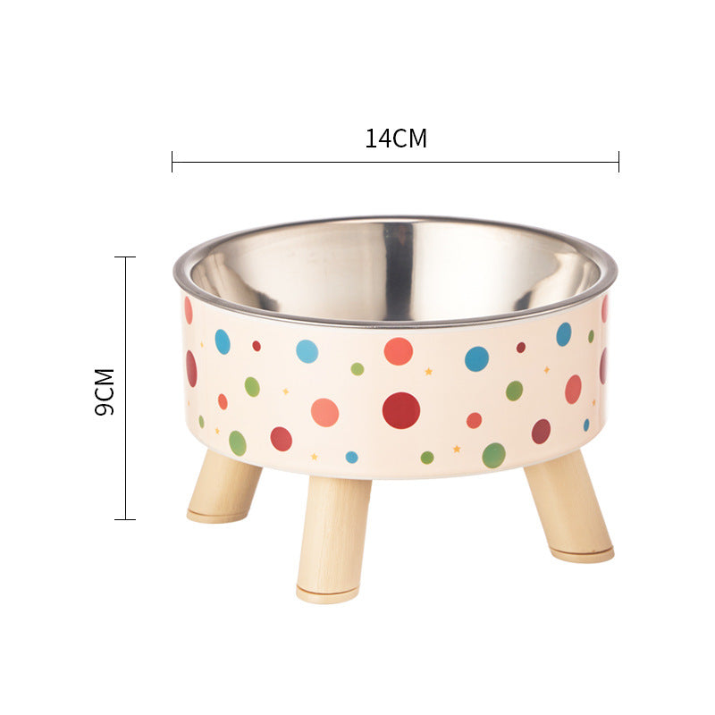 Elevated Stainless Steel Pet Bowl
