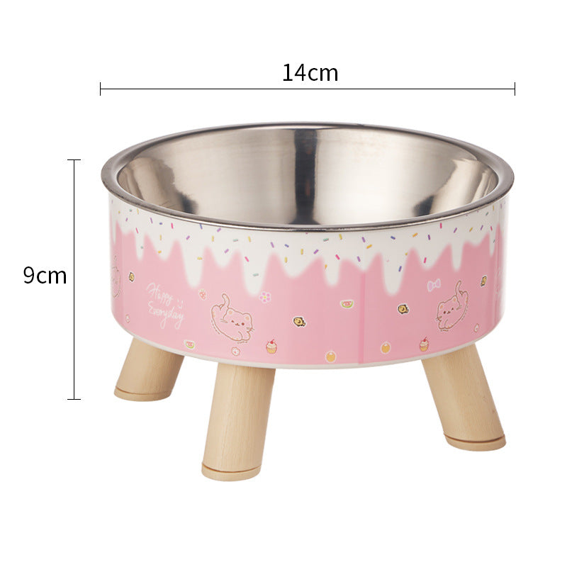 Elevated Stainless Steel Pet Bowl
