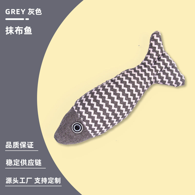 Catnip Fish Toy for Cats
