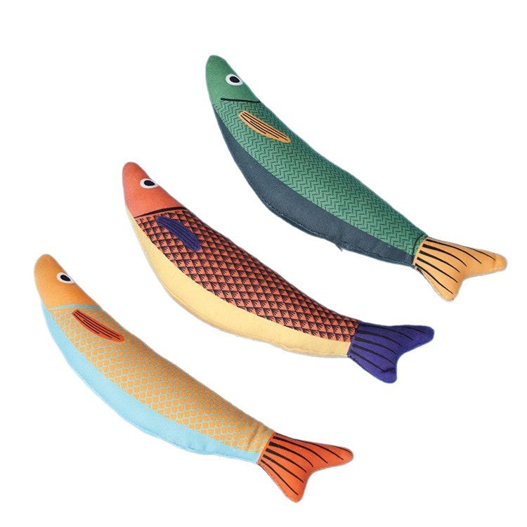 Catnip Fish Toy for Cats