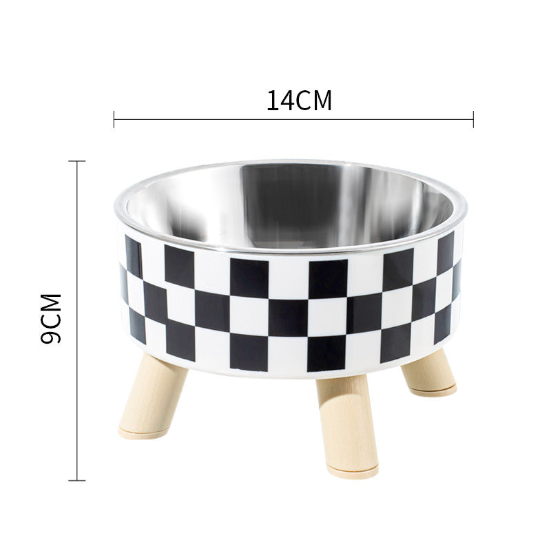 Elevated Stainless Steel Pet Bowl