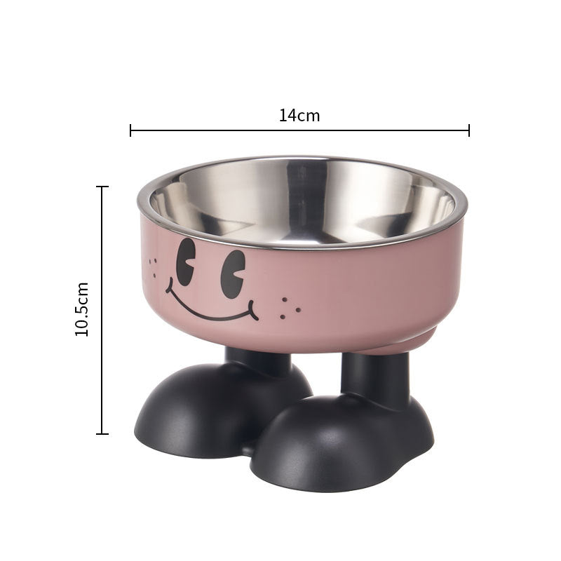 Elevated Stainless Steel Pet Bowl