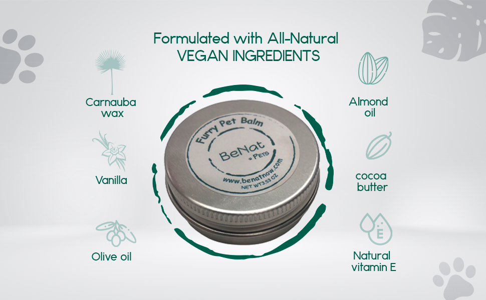 BeNat Natural Dog Paw & Nose Balm